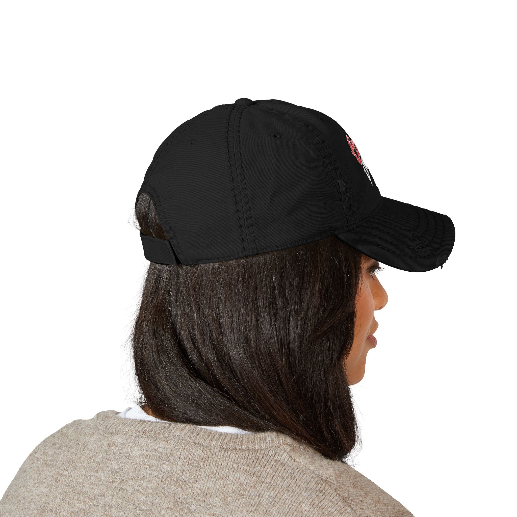 Coors Light Embroidered Distressed Dad Hat - Creations by Chris and Carlos