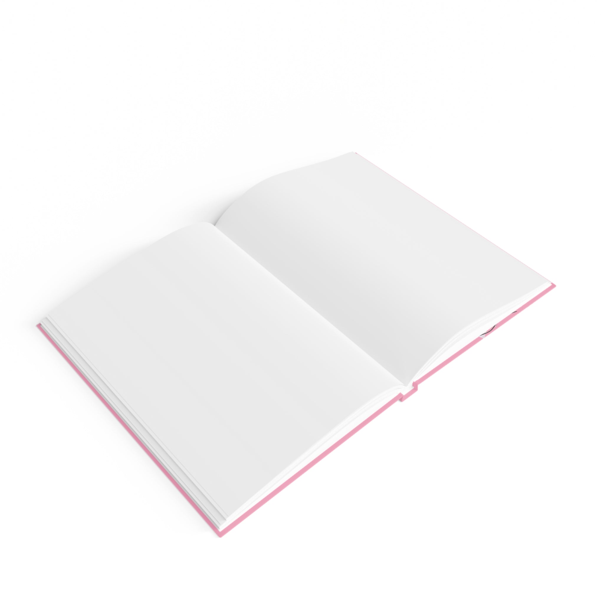 Pink Watercolor Fashion Journal — Elegant Dress Sketch Notebook - Creations by Chris and Carlos