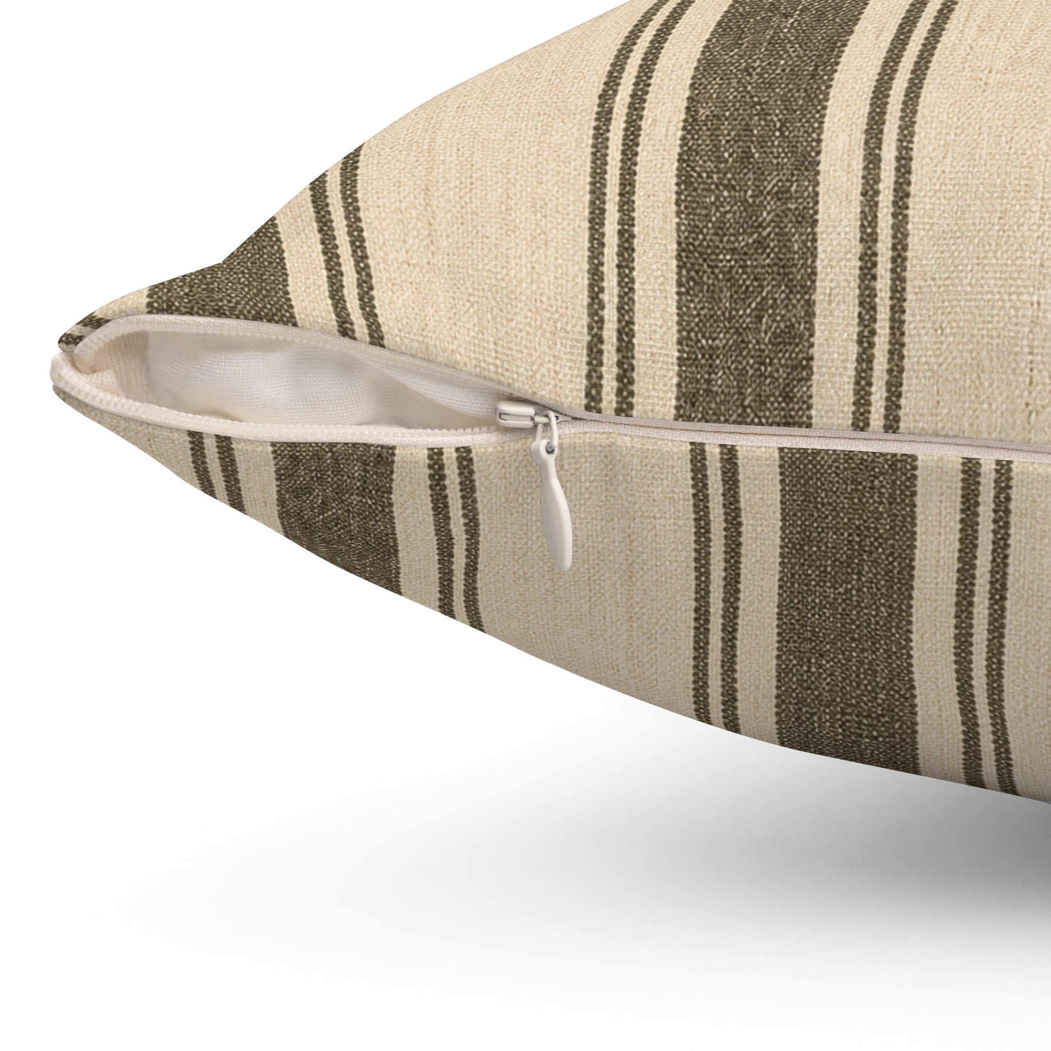 Old Soul Harvest™ Harvest Stripe Throw Pillow - Throw Pillow from Old Soul Harvest Campfire Circle