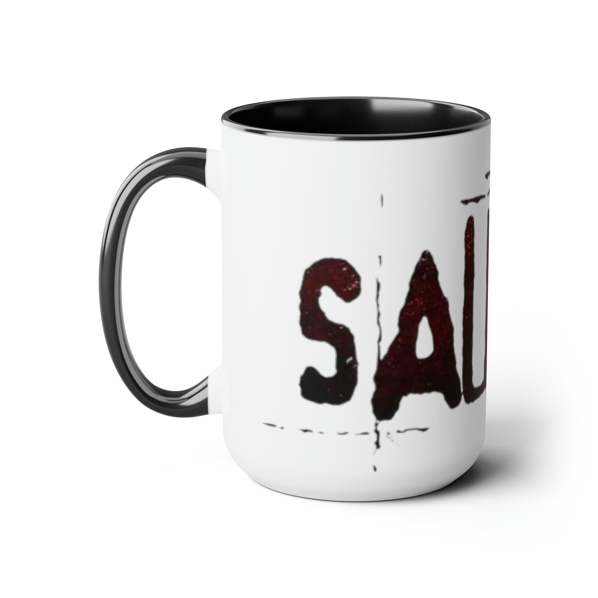 Saw X Movie-  Two-Tone Coffee Mugs, 15oz - Creations by Chris and Carlos