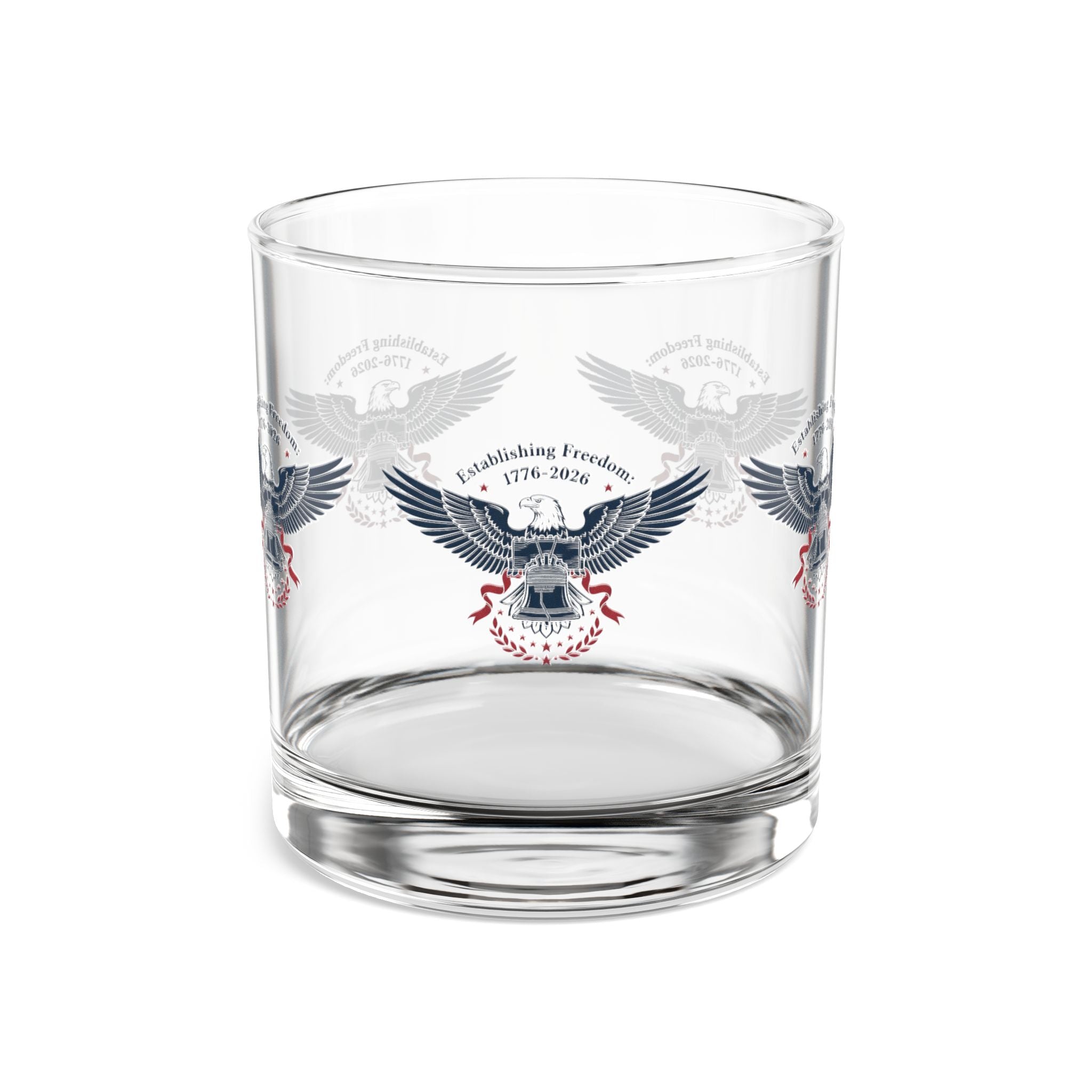 Eagle Crest 10oz Rocks Glass - Vintage American Whiskey Tumbler - Creations by Chris and Carlos