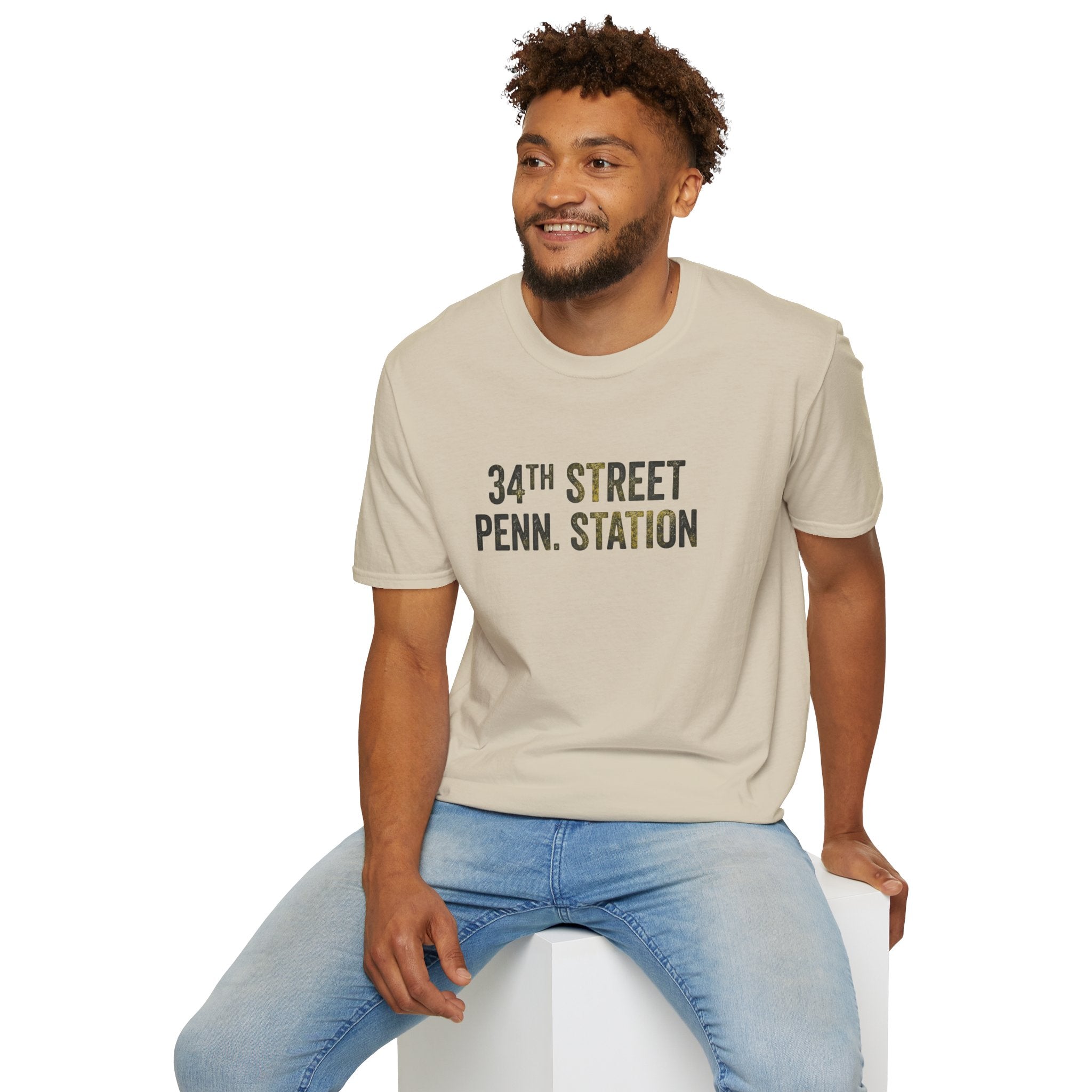 The Foundry Collective 34th Street Penn Station T-Shirt — Vintage Subway Sign Tee - Creations by Chris and Carlos
