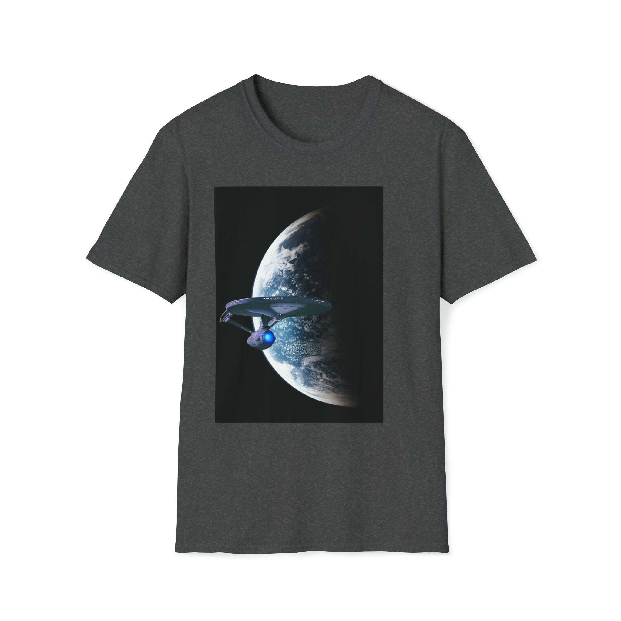 Star Trek USS Enterprise- unisex Softstyle T-Shirt - Creations by Chris and Carlos