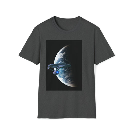 Star Trek USS Enterprise- unisex Softstyle T-Shirt - Creations by Chris and Carlos