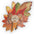 Maple Leaf Harvest Pillow — Custom Fall-Shaped Decorative Cushion