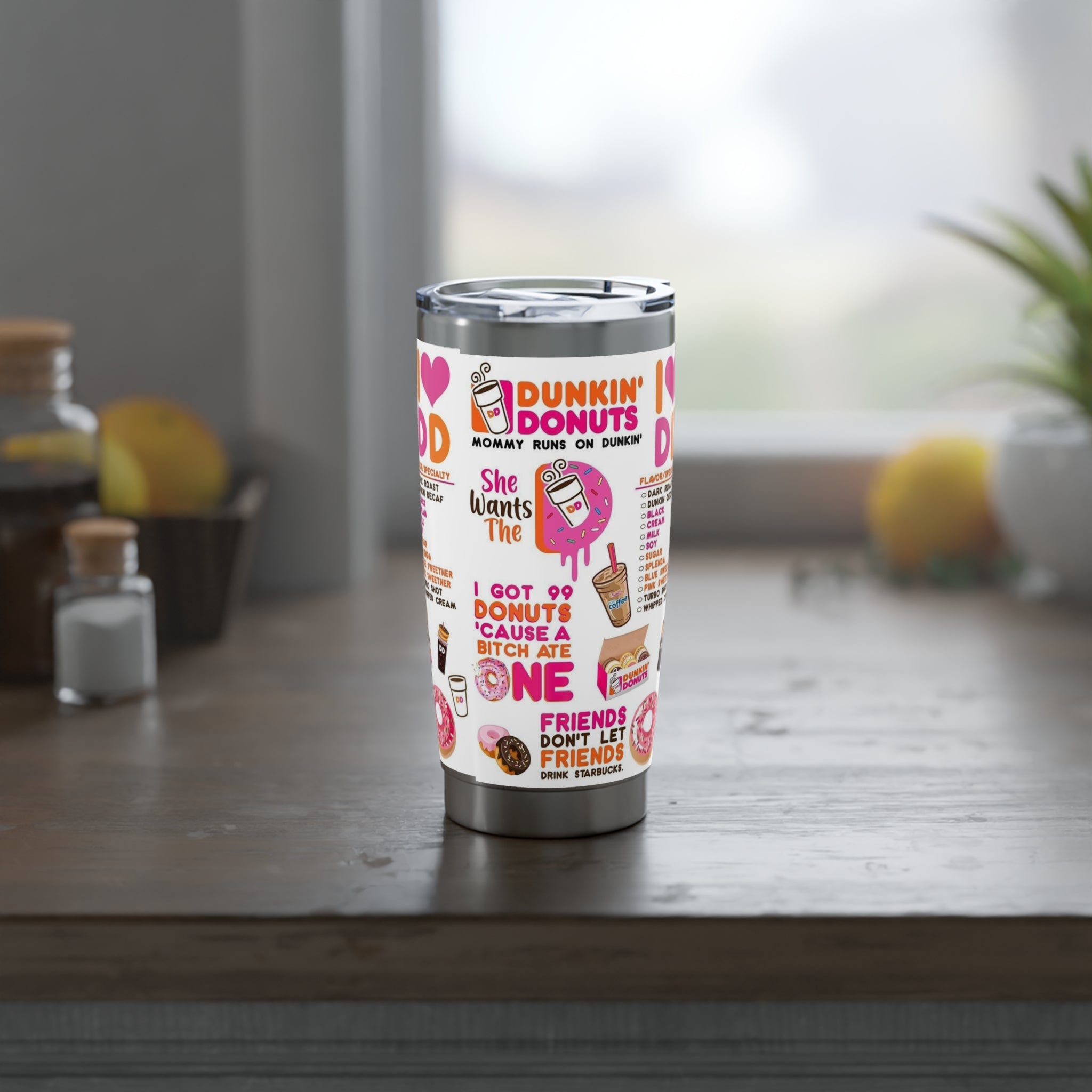 Dunkin Donuts- dunkinVagabond 20oz Tumbler - Creations by Chris and Carlos