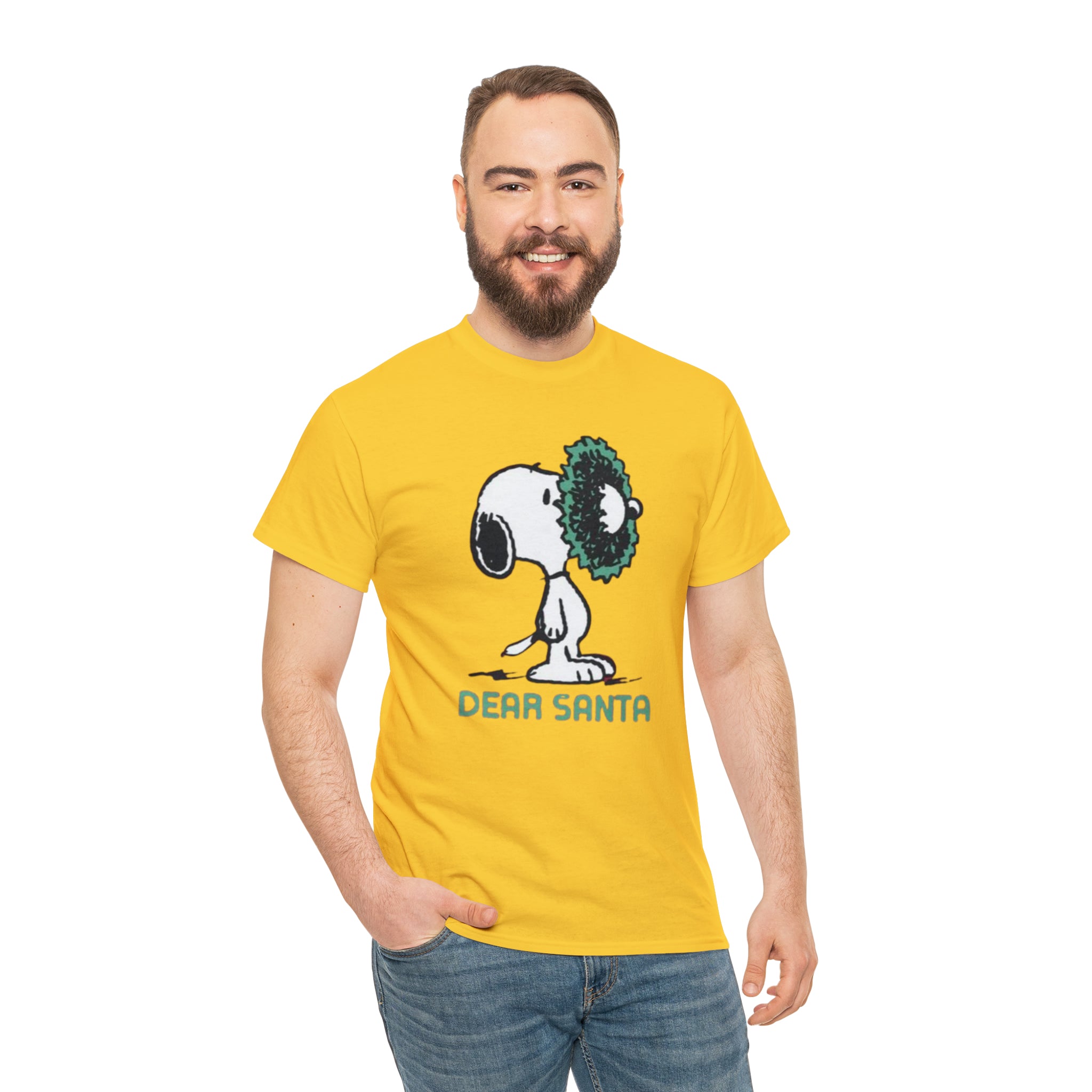 Snoopy- Unisex Heavy Cotton T-Shirt - Creations by Chris and Carlos