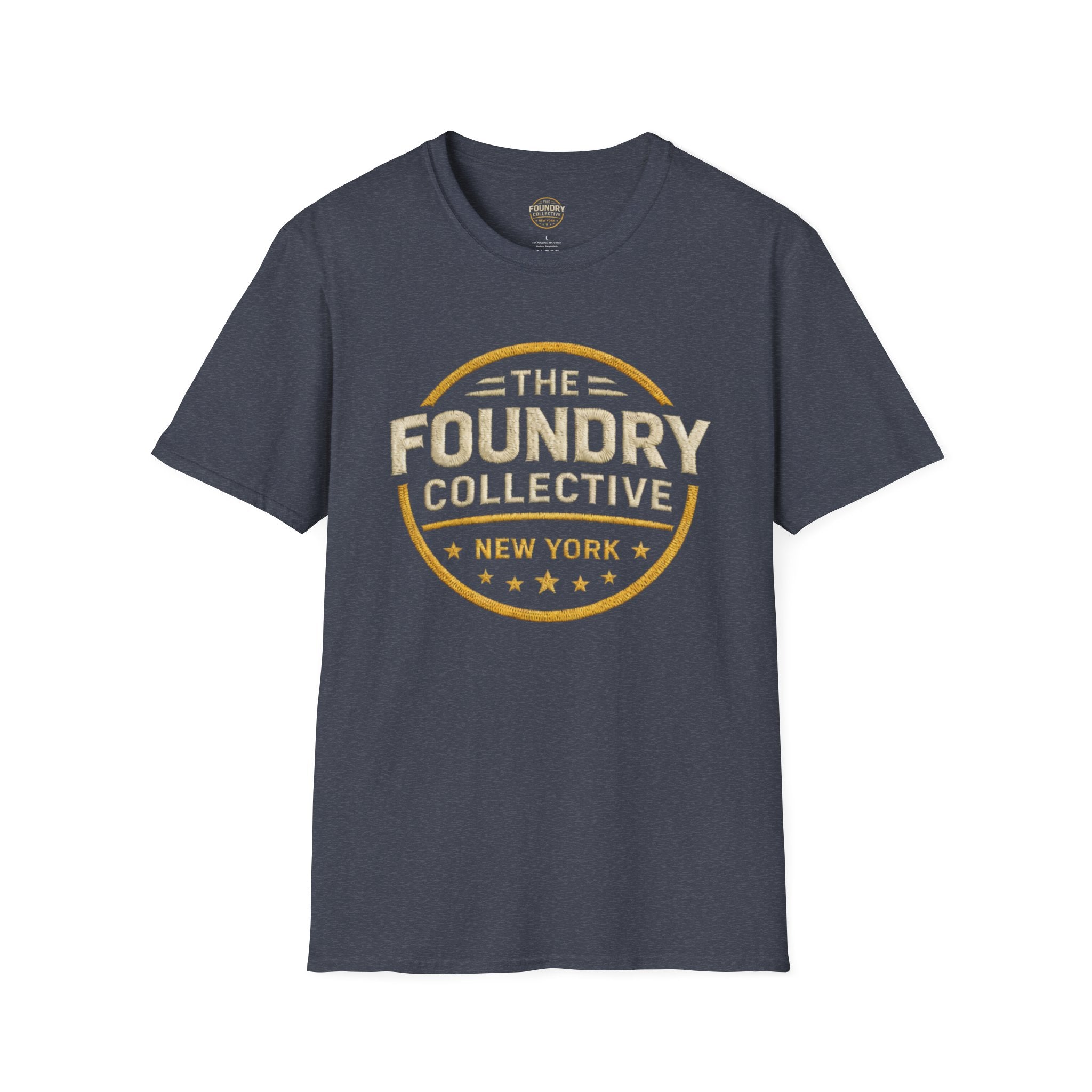 The Foundry Collective New York T-Shirt — Vintage Badge Logo Tee - Creations by Chris and Carlos