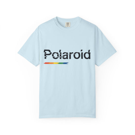 Polaroid Retro Rainbow Logo T-Shirt - Creations by Chris and Carlos