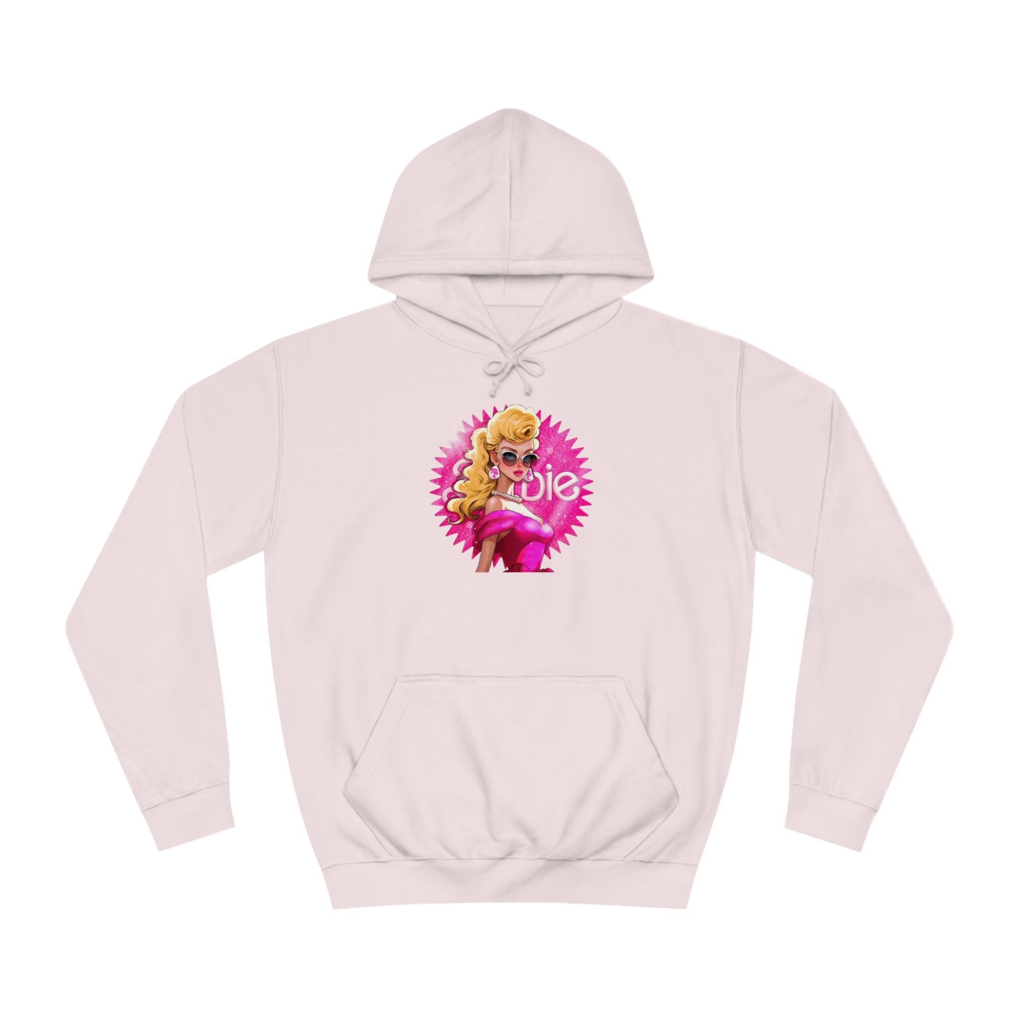 Barbie- Unisex College Hoodie - Creations by Chris and Carlos