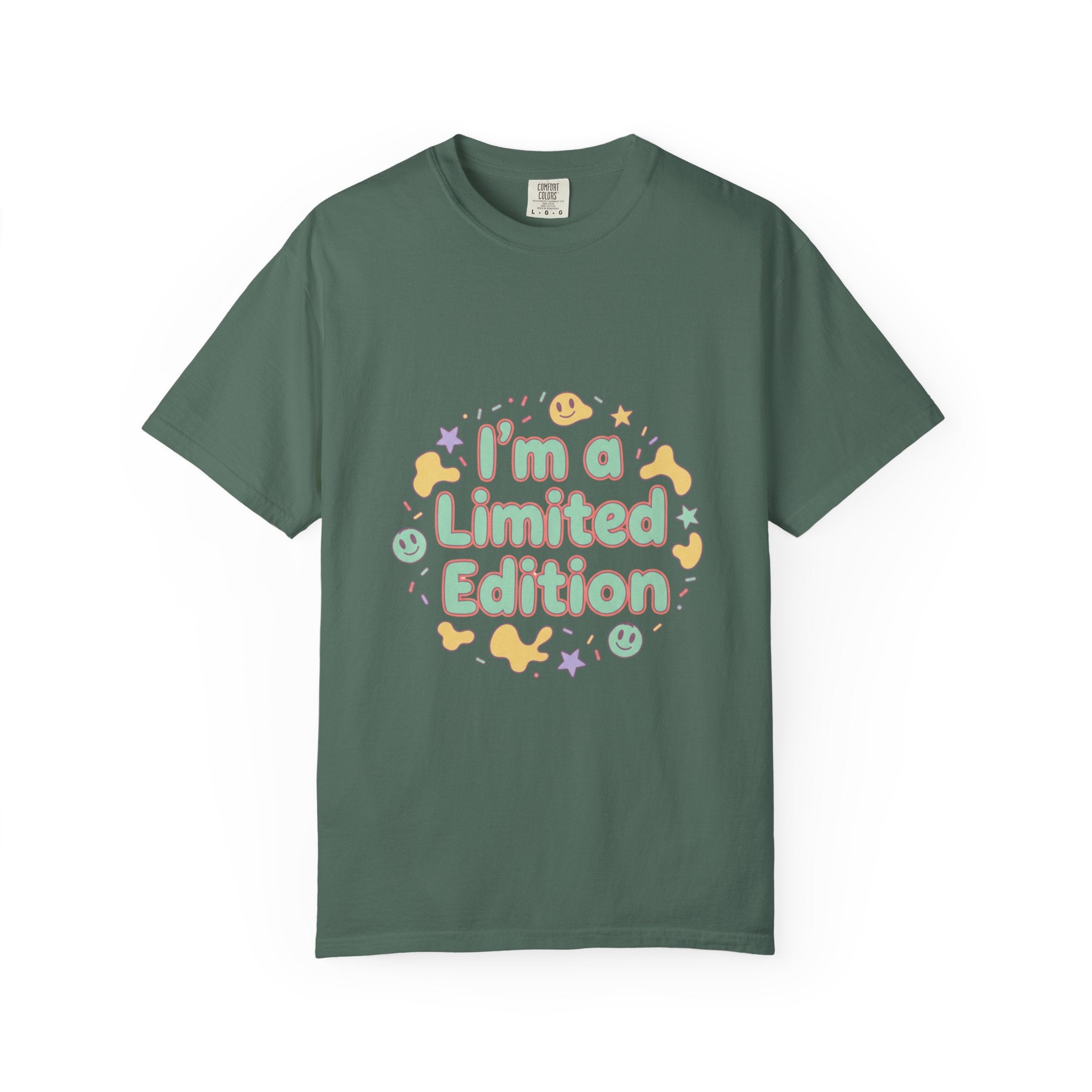 T-Shirt — "I'm a Limited Edition" Funny Retro Graphic Tee - Creations by Chris and Carlos