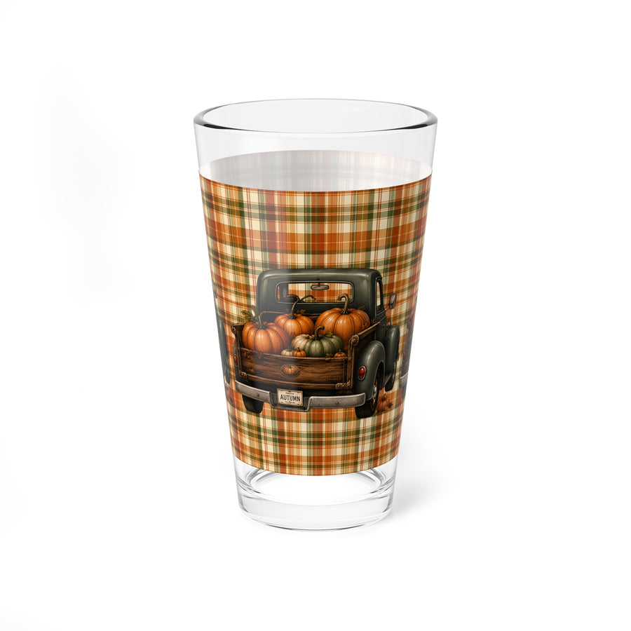 Pumpkin Truck Mixing Glass – Old Soul Halloween Hollow™ | Pumpkin Hollow