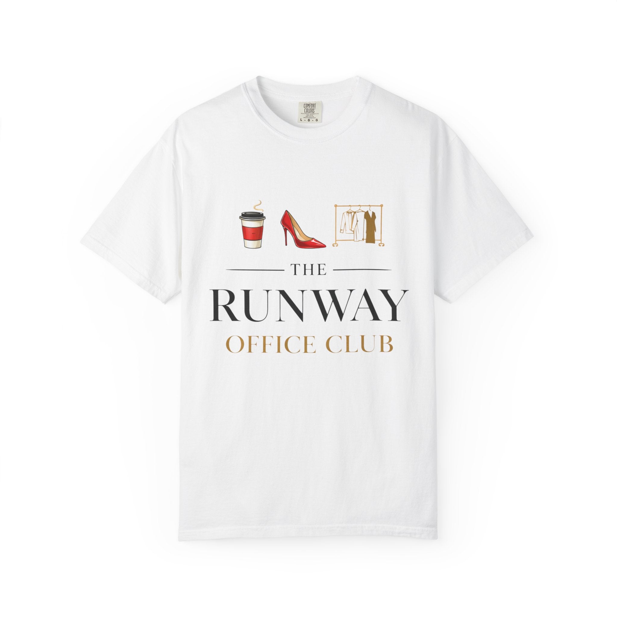 Runway Office Club T-Shirt — The Runway Graphic Tee for Fashion Professionals - Creations by Chris and Carlos