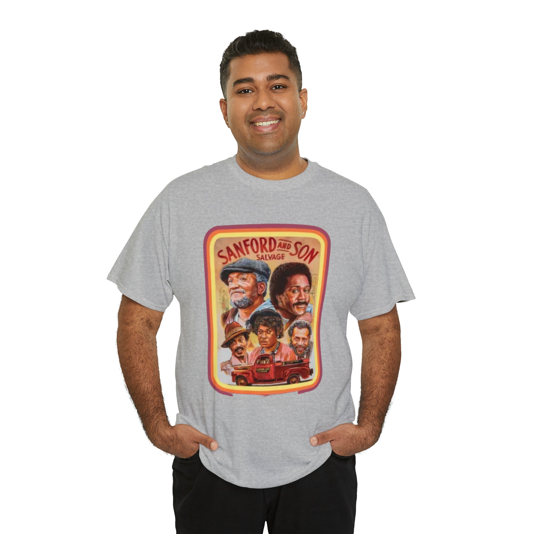 Sandford and Son 70's TV Show- Unisex Heavy Cotton T-Shirt - Creations by Chris and Carlos