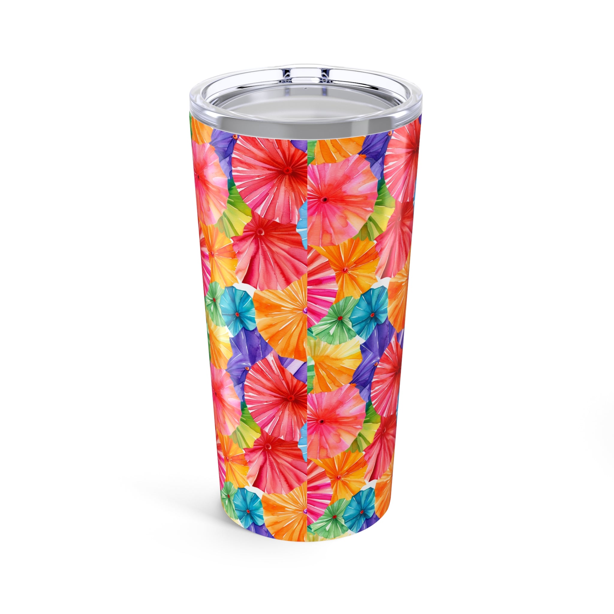 Sol y Alegría (Sun and Joy) Collection- Cactus Succulent Pattern Microfiber Blanket Soft Velveteen Throw for Home & Garden Lovers20oz Floral Umbrella Pattern Tumbler — Bright Tropical Reusable Travel Cup - Creations by Chris and Carlos
