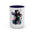 Abstract Floral Silhouette Accent Coffee Mug — Watercolor Woman Art (11/15oz) - Creations by Chris and Carlos