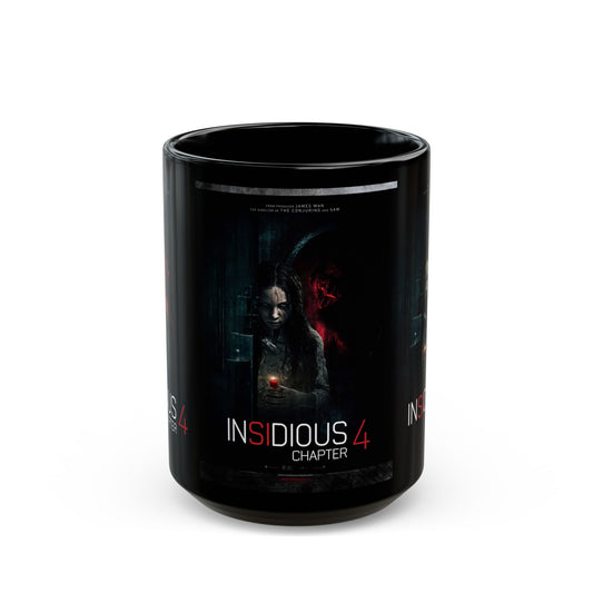 Horror Movie Black Mug — 'Insidious 4 Chapter' Poster Design - Creations by Chris and Carlos