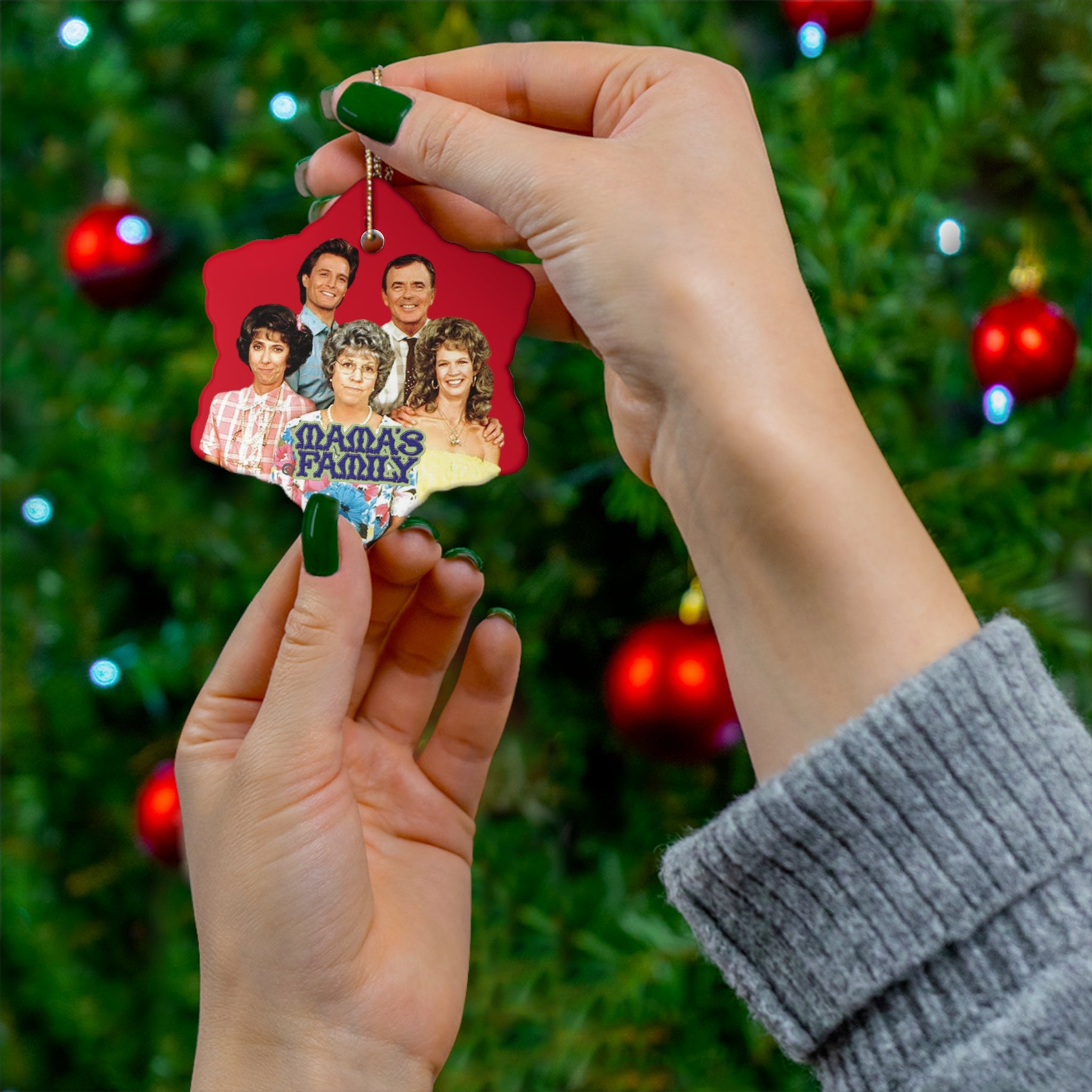 Mama's Family 80's TV Show- Ceramic Ornament, 4 Shapes - Creations by Chris and Carlos