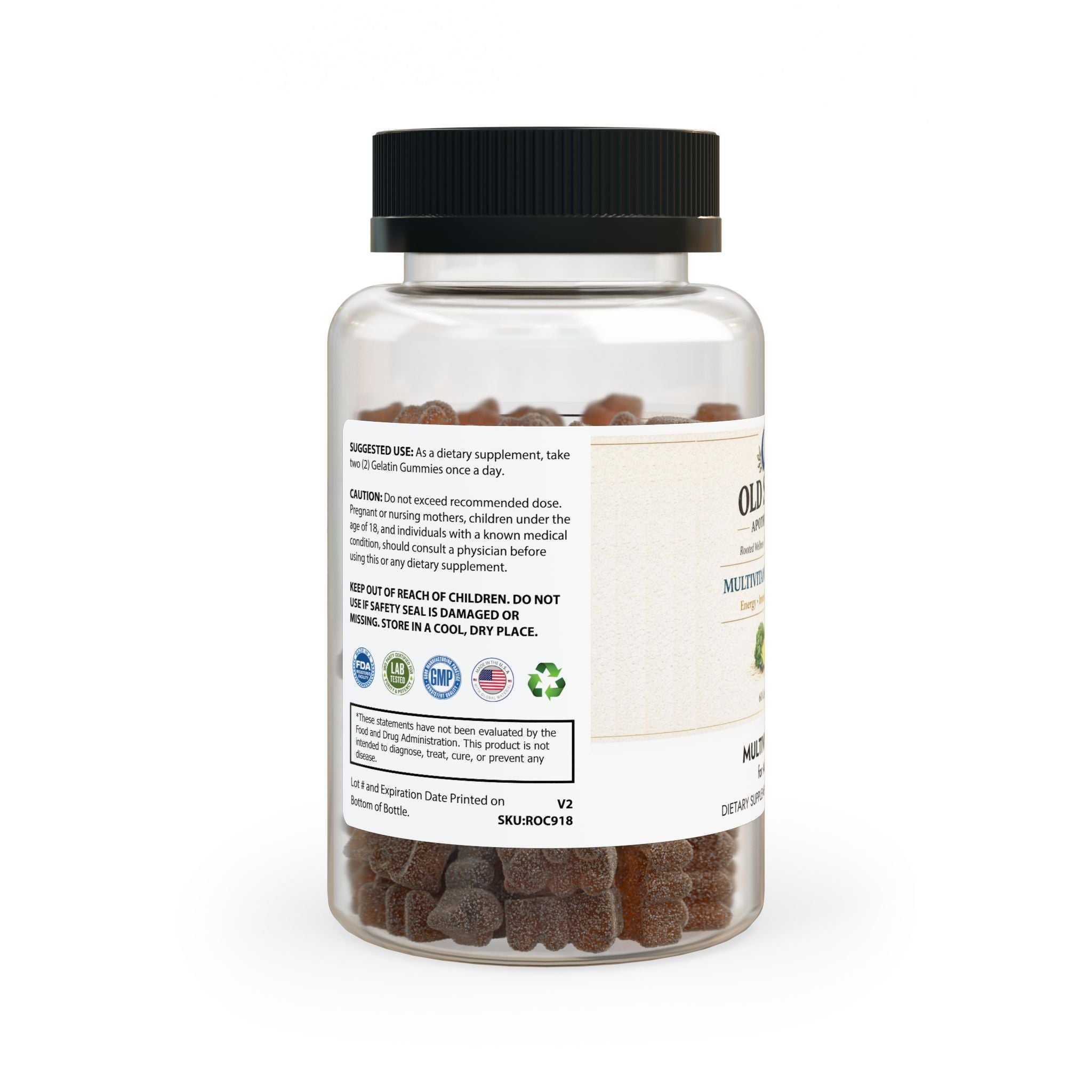 Multivitamin Gummies for Adults (60 Gummies) - Creations by Chris and Carlos