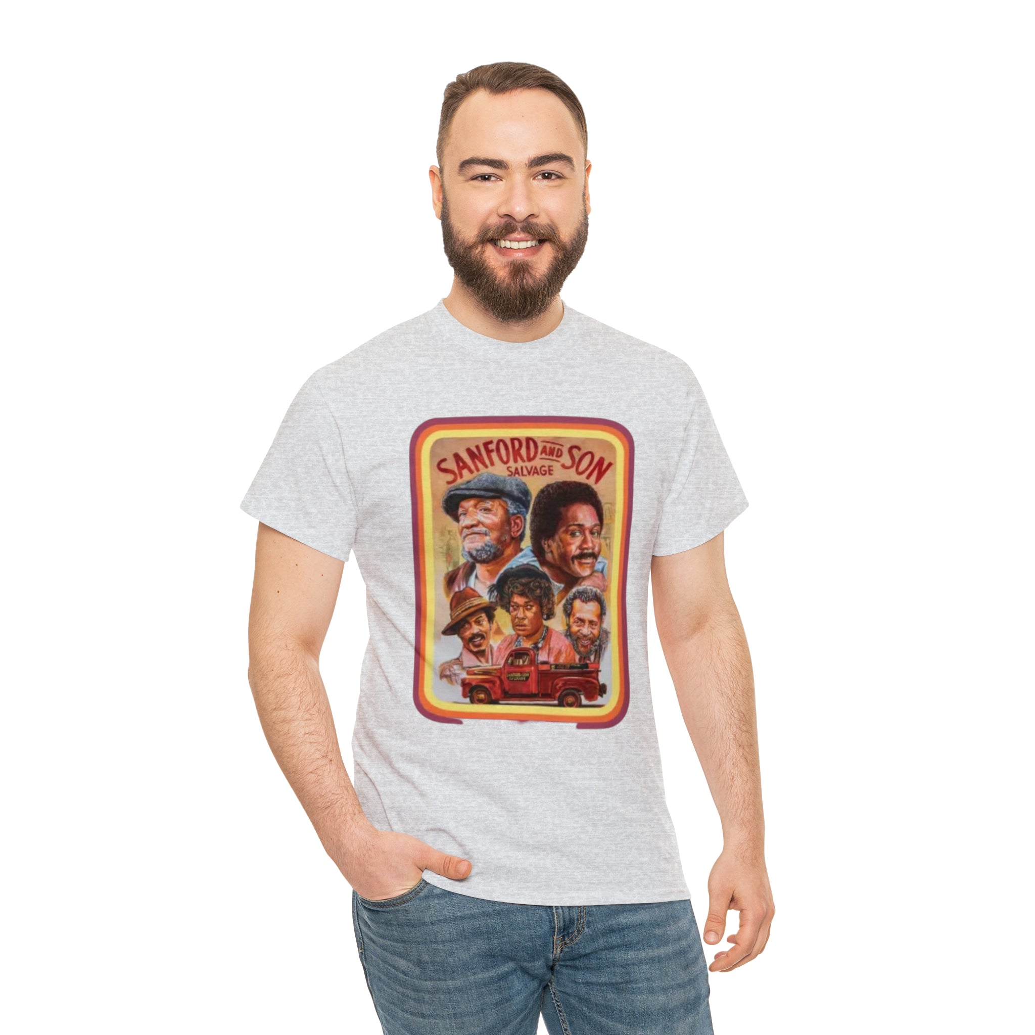 Sandford and Son 70's TV Show- Unisex Heavy Cotton T-Shirt - Creations by Chris and Carlos