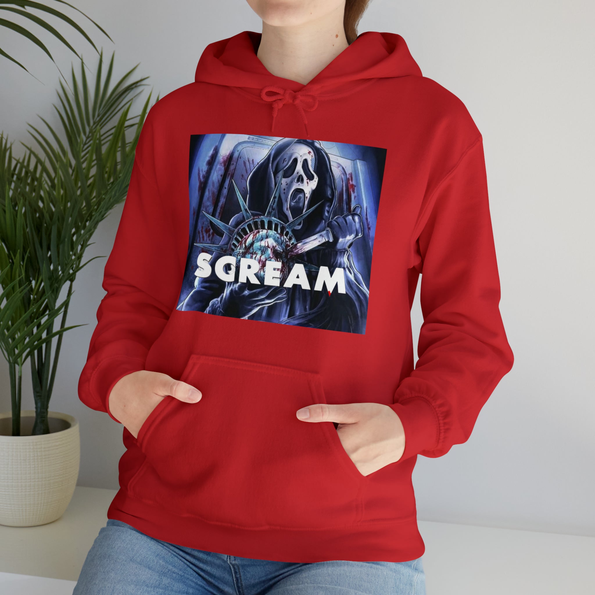 Scream- Unisex Heavy Blend™ Hooded Sweatshirt - Creations by Chris and Carlos