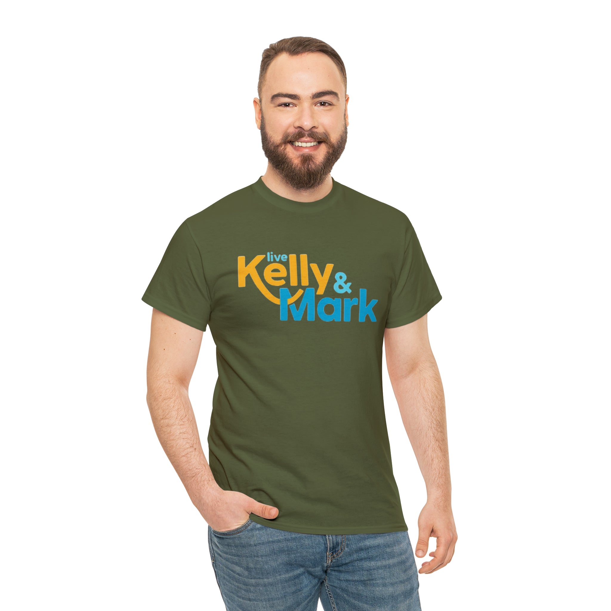 Live Kelly and Mark- Unisex Heavy Cotton T-Shirt - Creations by Chris and Carlos