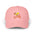 Cuckoo Classic Dad Cap | Adjustable White Hat, Fun Gift for Dads, Casual Accessories for All Occasions, Trendy Sun Hat