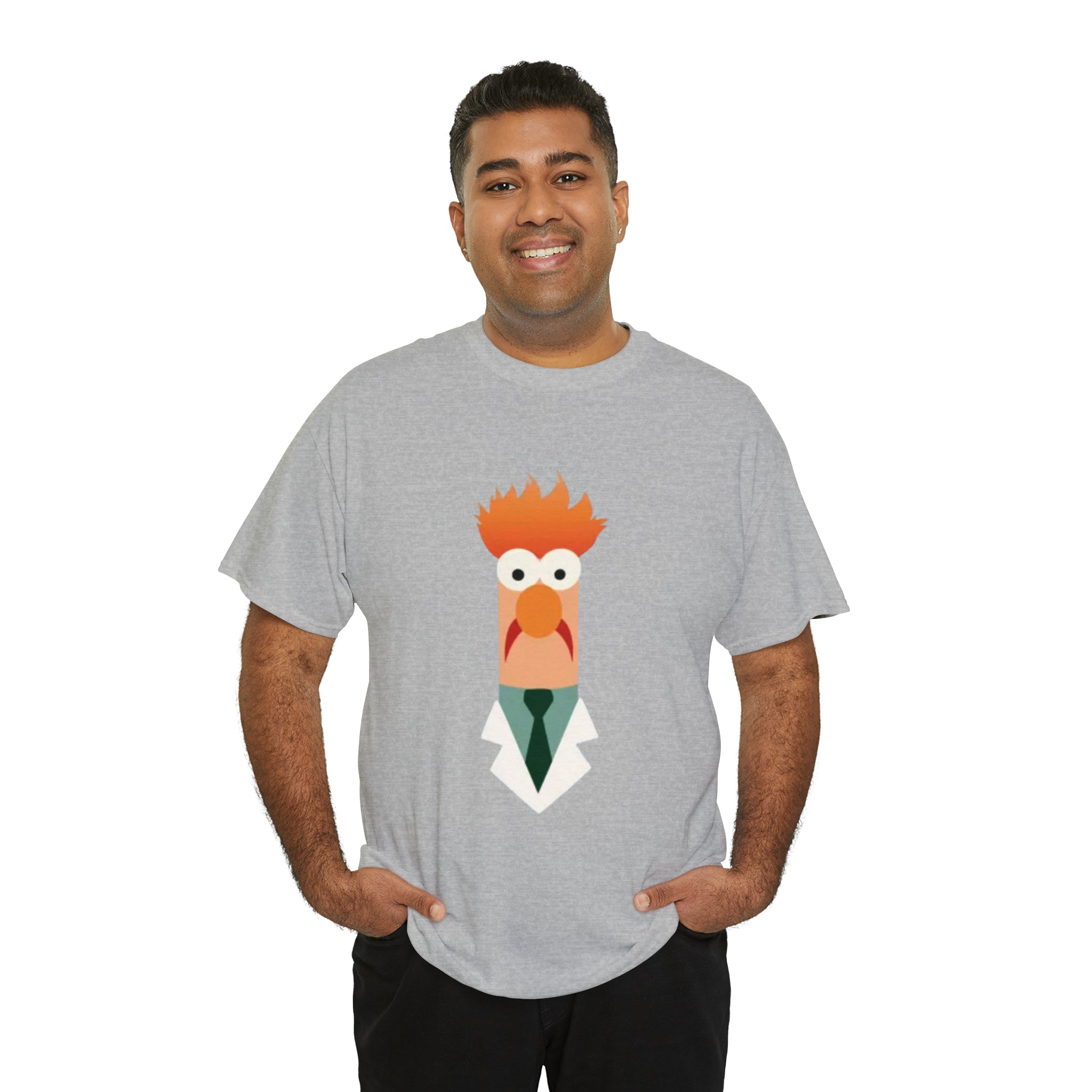 Beeker- Unisex Heavy Cotton T-Shirt - Creations by Chris and Carlos