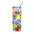 20oz Stainless Steel Tumbler — Colorful Travel Collage Design (Ships, Soccer, Music & Graffiti)