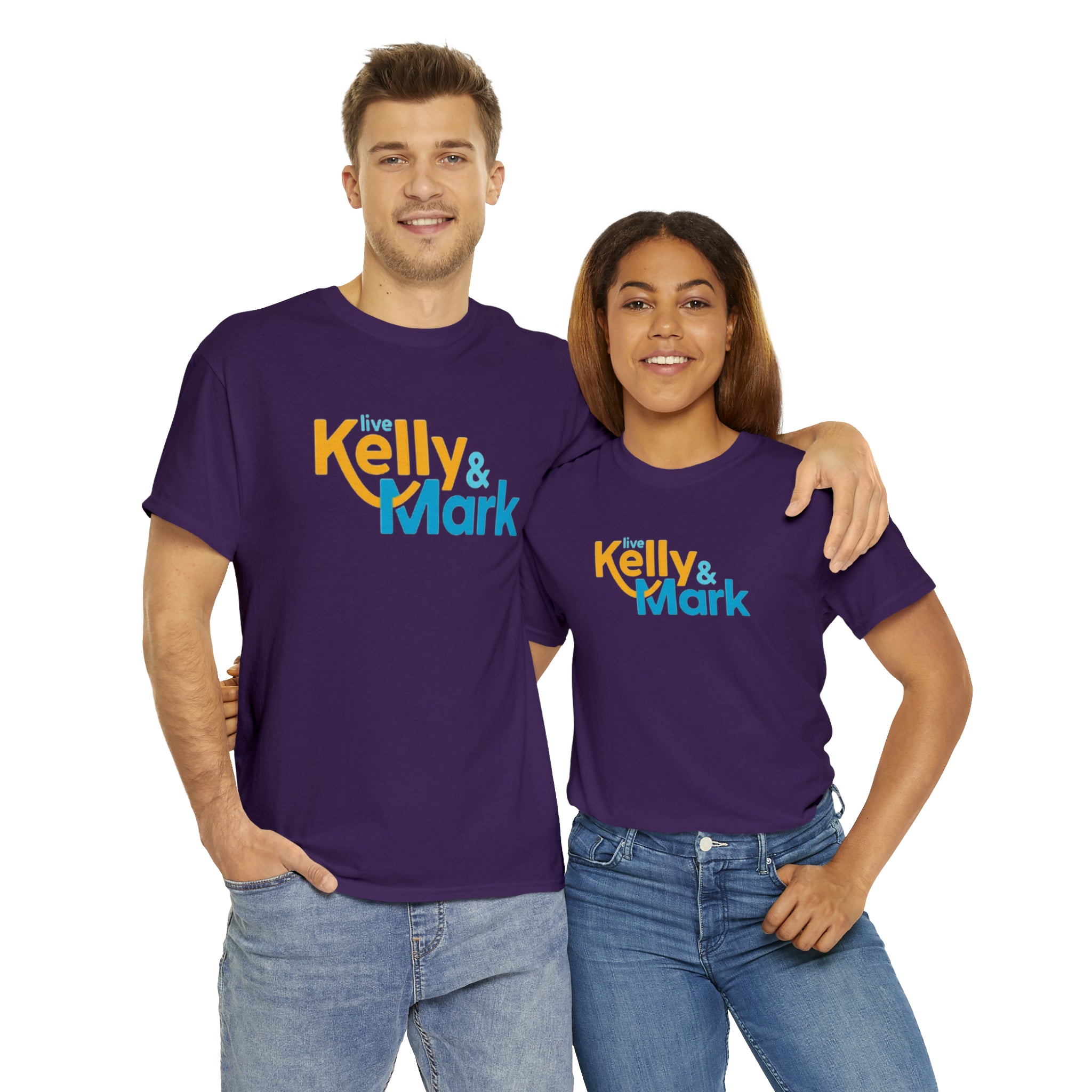 Live Kelly and Mark- Unisex Heavy Cotton T-Shirt - Creations by Chris and Carlos
