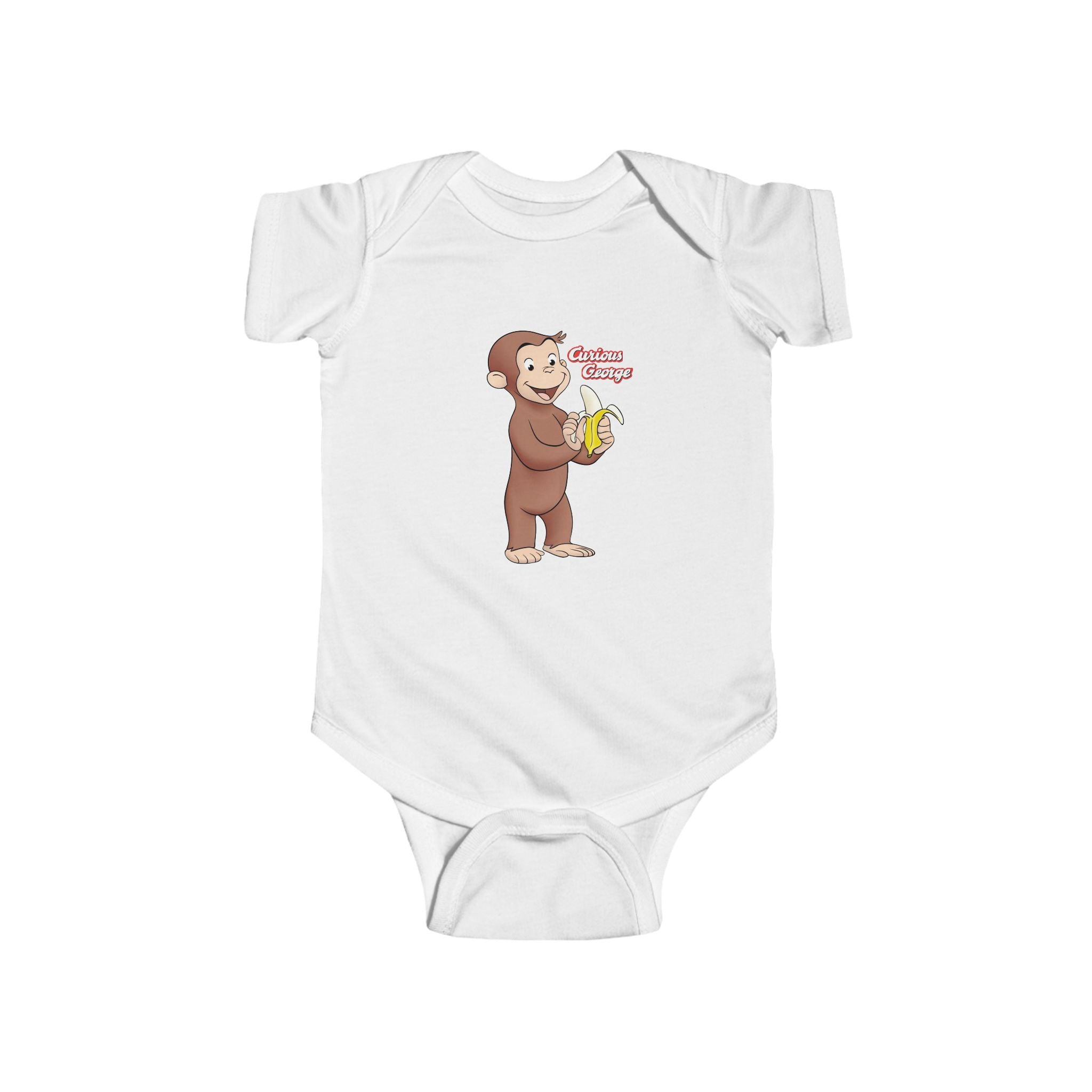 Curious Monkey Baby Bodysuit – "Curious Like Me" Infant Onesie - Creations by Chris and Carlos