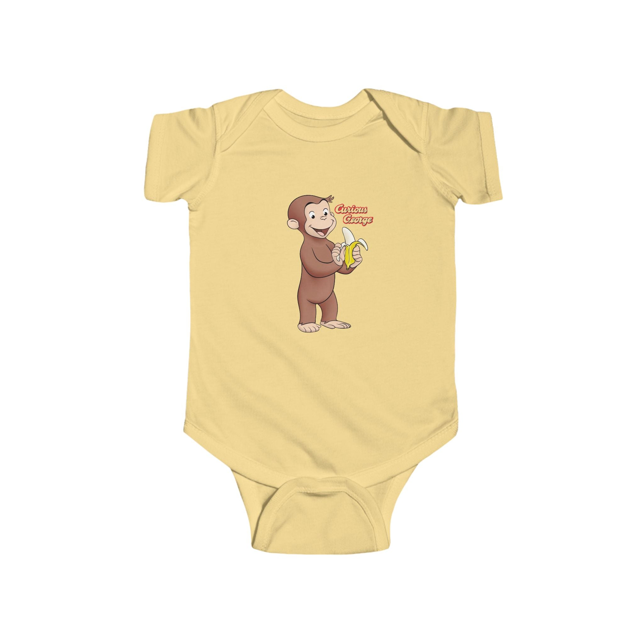 Curious Monkey Baby Bodysuit – "Curious Like Me" Infant Onesie - Creations by Chris and Carlos