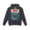 Retro Jaws Hooded Sweatshirt for Movie Lovers, Lightweight Unisex Pullover, Perfect For Gifts, Halloween, Movie Nights, Casual Wear