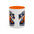 New York Knicks Accent Coffee Mug — Madison Square Garden Basketball Logo (11/15oz)