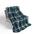 Hearth & Heritage- Cozy Fleece Sherpa Blanket, Festive Blue/Green Throw, Winter Decor, Holiday Gift, Comfortable Blanket for Home