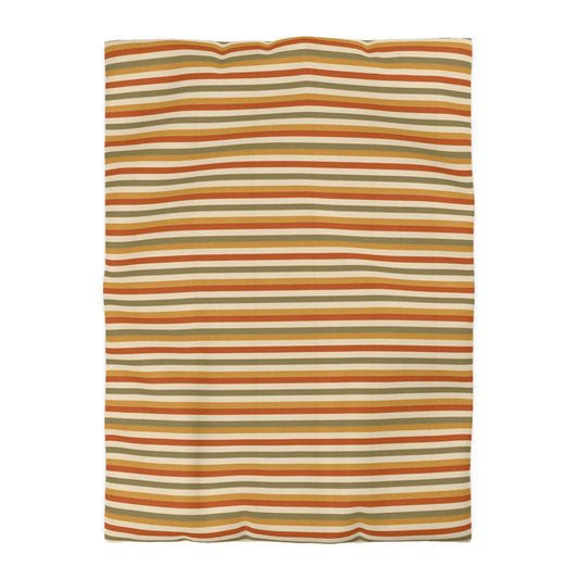 Old Soul Harvest™ Harvest Stripe Duvet Cover - Duvet Cover from the Old Soul Harvest Bedding collection