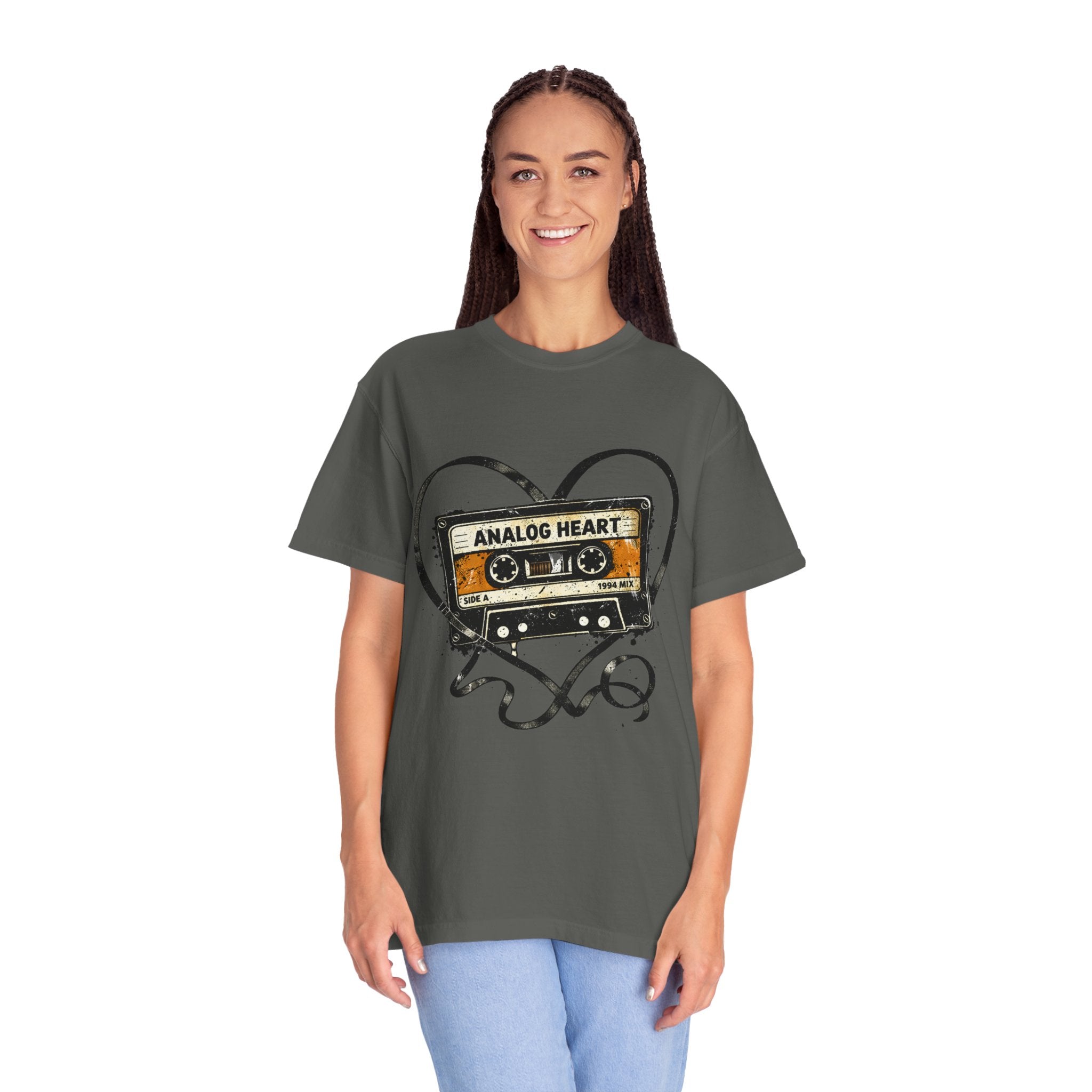 Analog Heart Cassette T-Shirt - Creations by Chris and Carlos