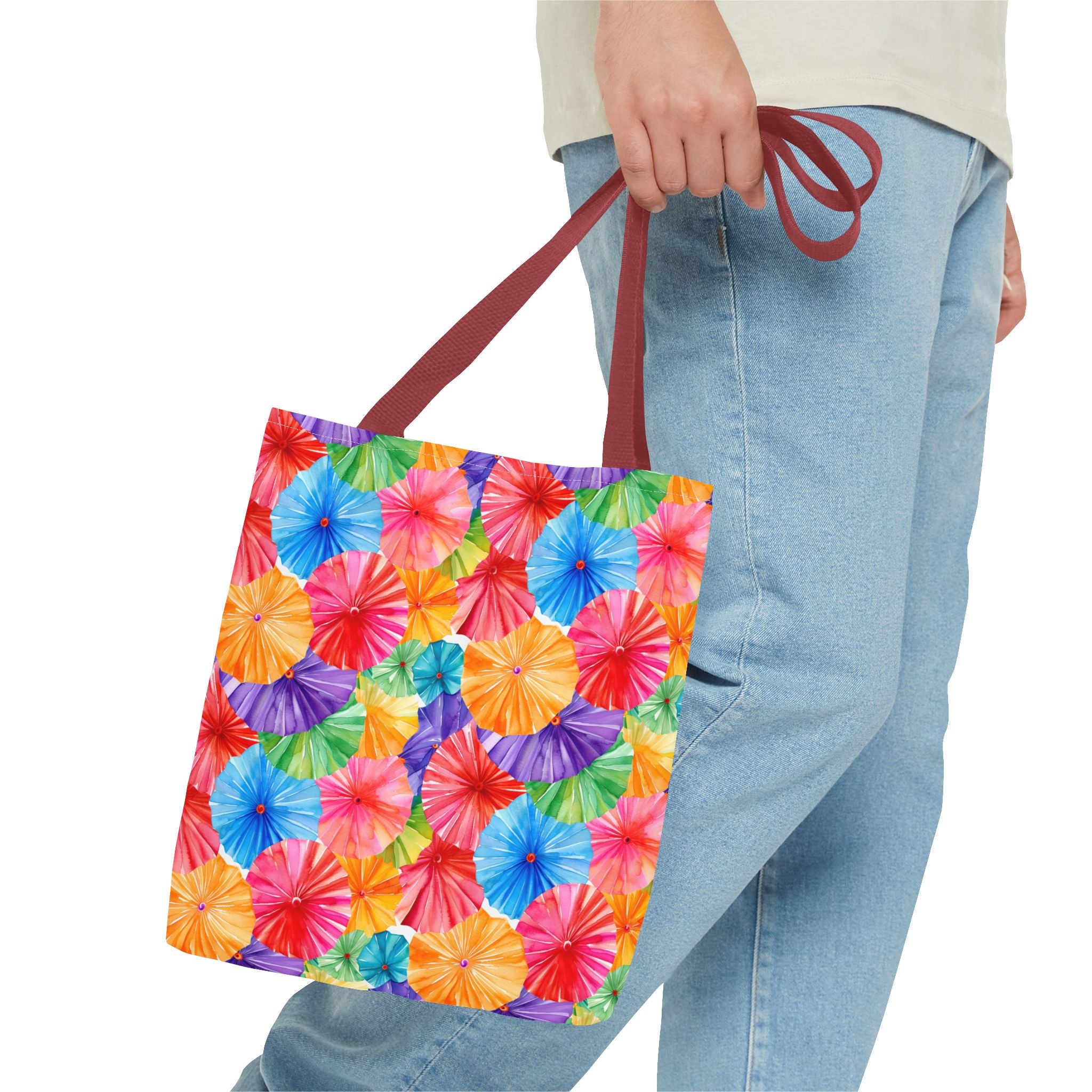 Sol y Alegría (Sun and Joy) Collection- Cactus Succulent Pattern Microfiber Blanket Soft Velveteen Throw for Home & Garden Lovers Colorful Paper Parasol Pattern Tote Bag — Vibrant Summer Beach Market Bag - Creations by Chris and Carlos