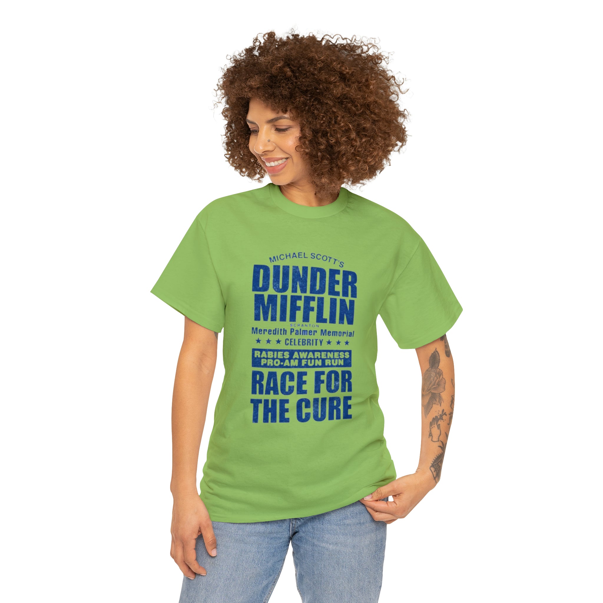 Race for the Cure- Unisex Heavy Cotton T-Shirt - Creations by Chris and Carlos