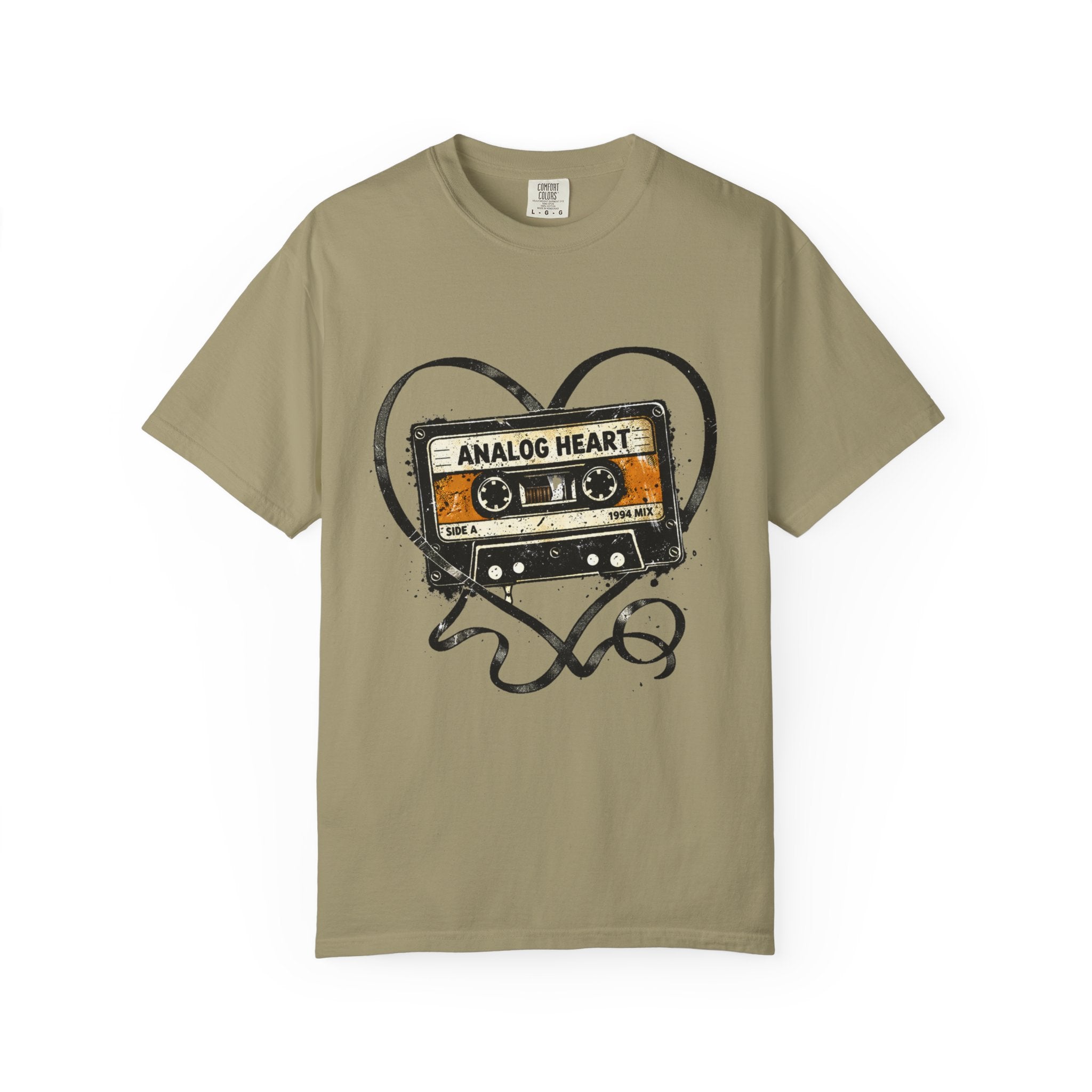 Analog Heart Cassette T-Shirt - Creations by Chris and Carlos