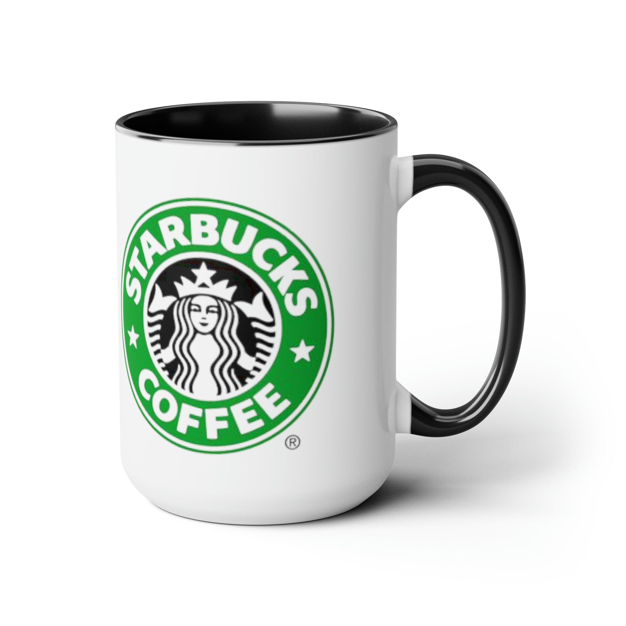 Starbucks Coffee- White Ceramic Mug - Creations by Chris and Carlos