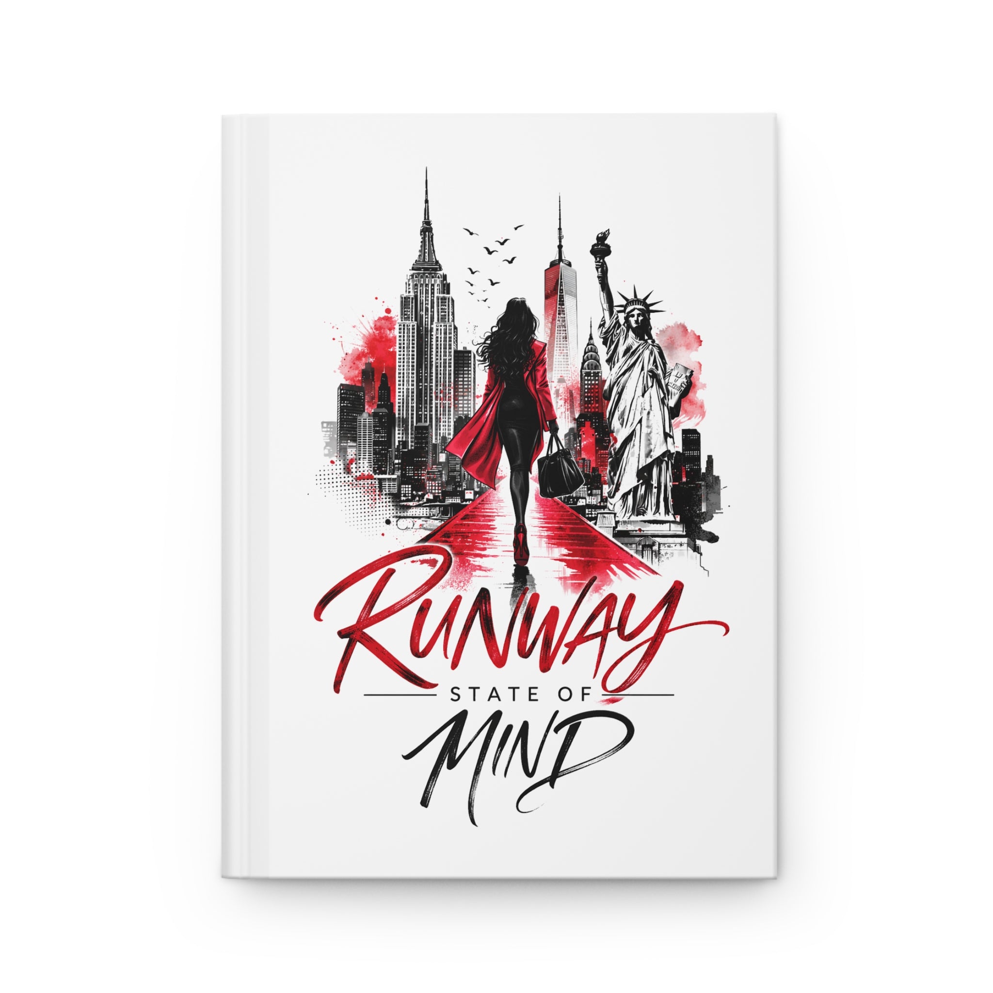 Hardcover Journal — "Runway State of Mind" Fashion Notebook (The Devil Wears Prada 2 Inspired) - Creations by Chris and Carlos
