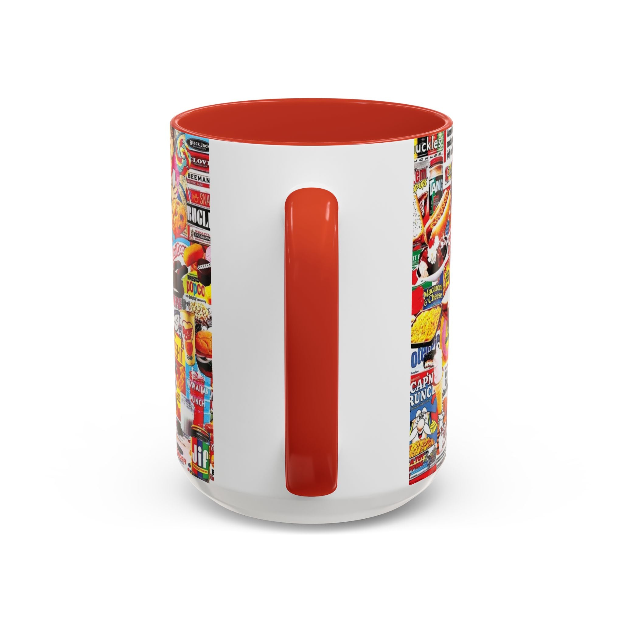 Vintage Snack Packaging Collage Coffee Mug (11/15oz) - Creations by Chris and Carlos