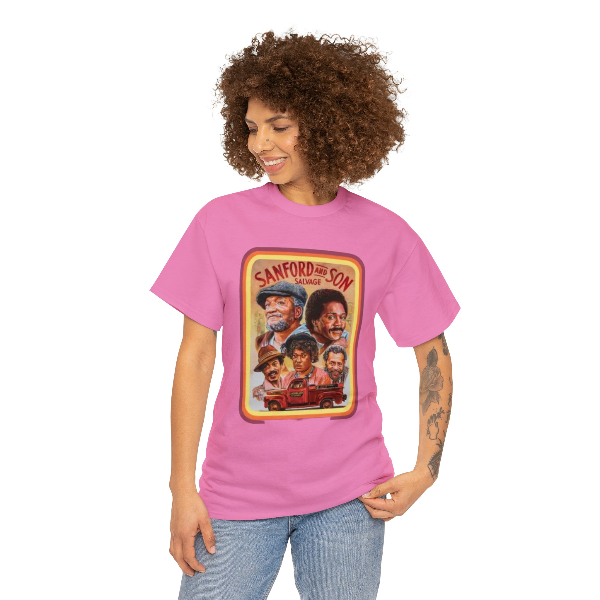 Sandford and Son 70's TV Show- Unisex Heavy Cotton T-Shirt - Creations by Chris and Carlos