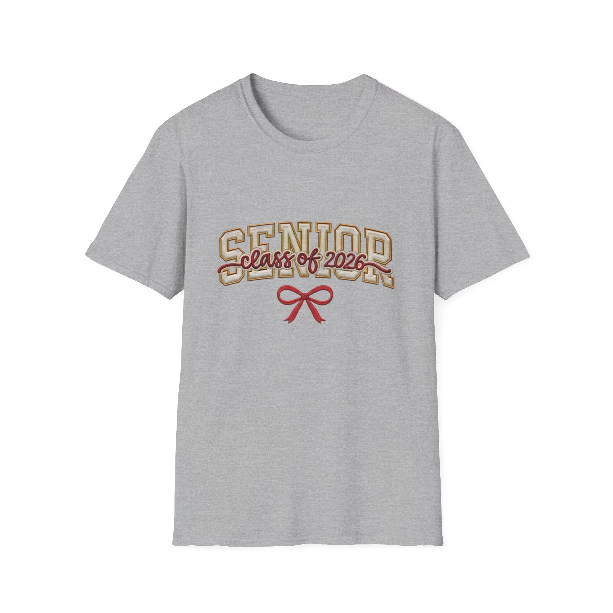 Senior Class of 2026 T-Shirt — Graduation Senior Tee with Ribbon - Creations by Chris and Carlos