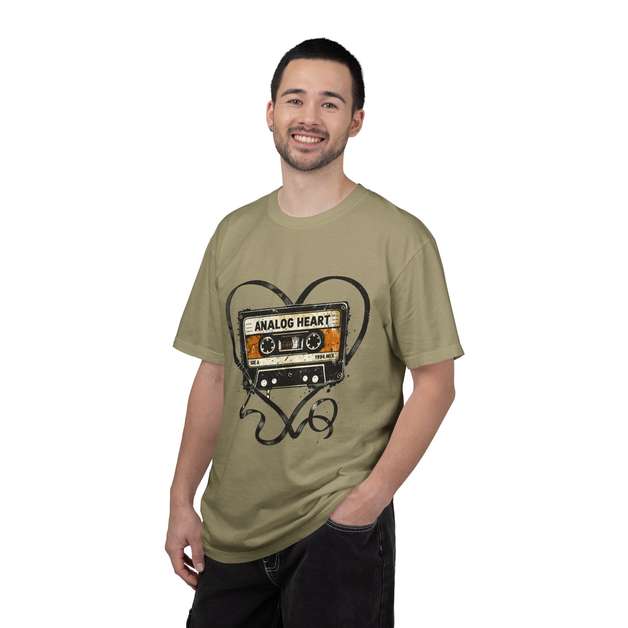 Analog Heart Cassette T-Shirt - Creations by Chris and Carlos