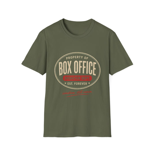Box Office Disaster Dept. T-Shirt — Vintage Movie Crew Tee - Creations by Chris and Carlos