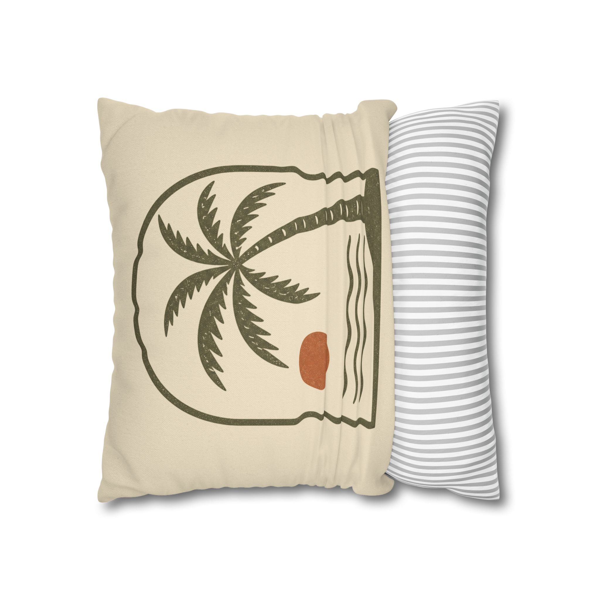Retro Palm Tree Sunset Pillowcase - Creations by Chris and Carlos