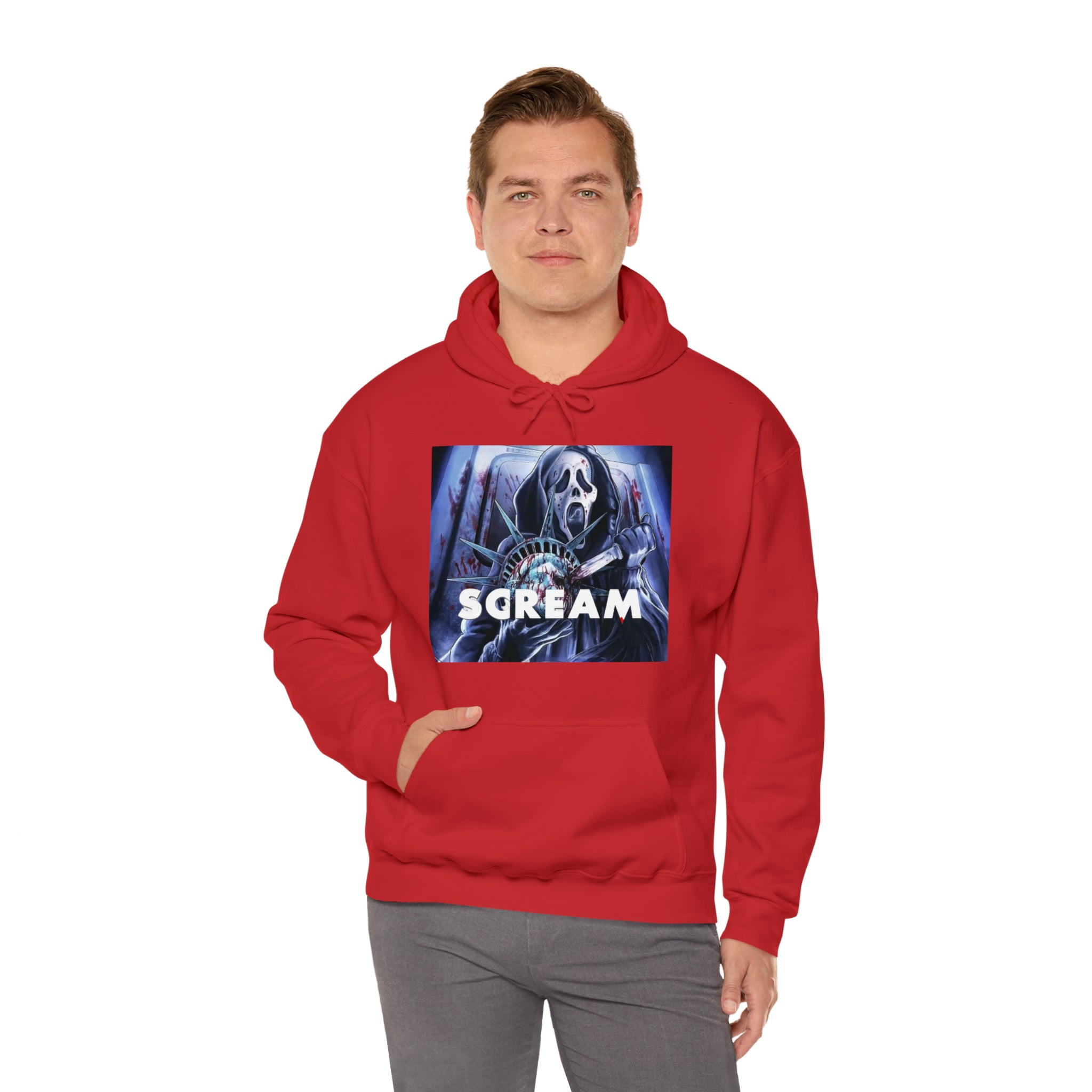 Scream- Unisex Heavy Blend™ Hooded Sweatshirt - Creations by Chris and Carlos