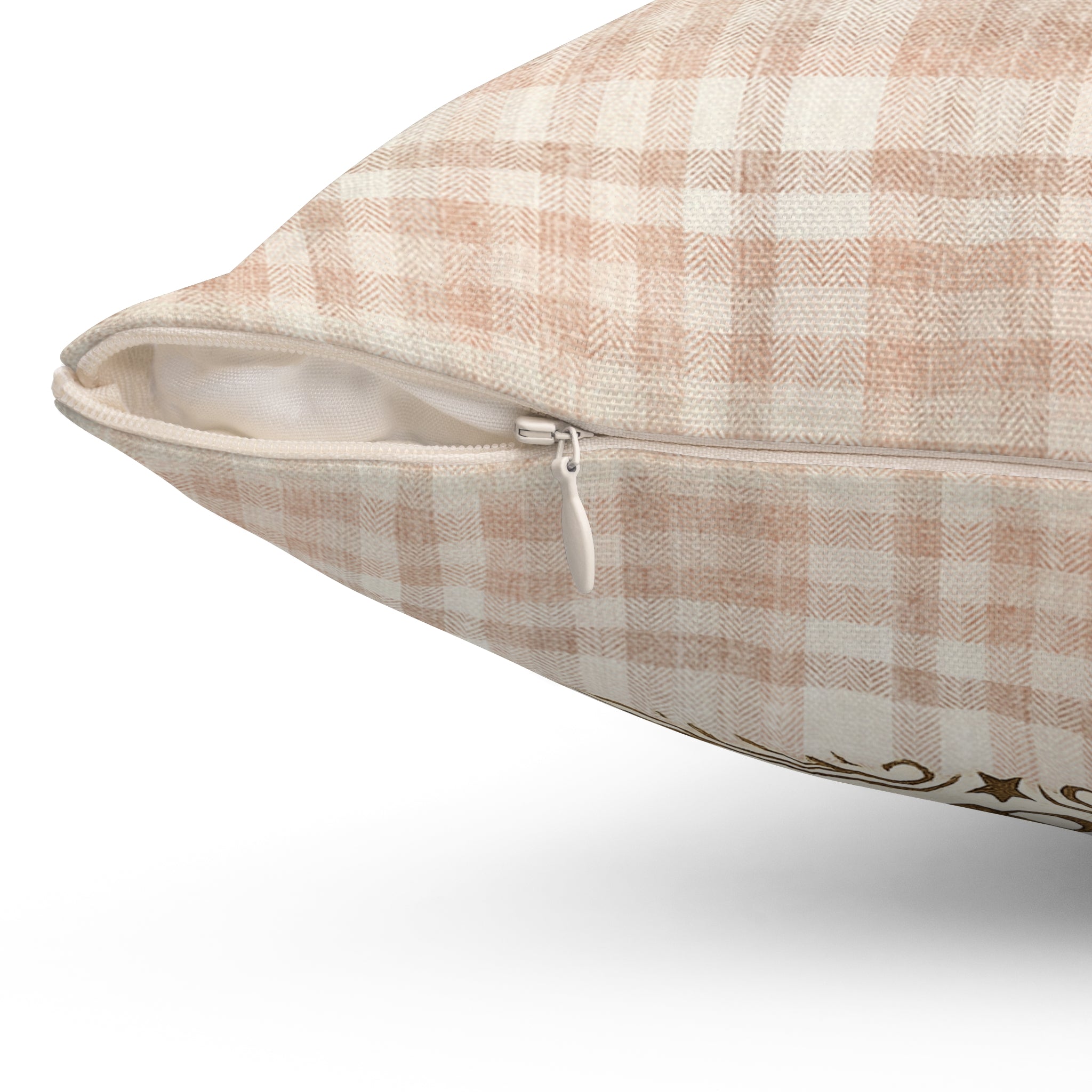 Old Soul Harvest™ Heirloom Plaid Throw Pillow - Throw Pillow from Old Soul Harvest Campfire Circle